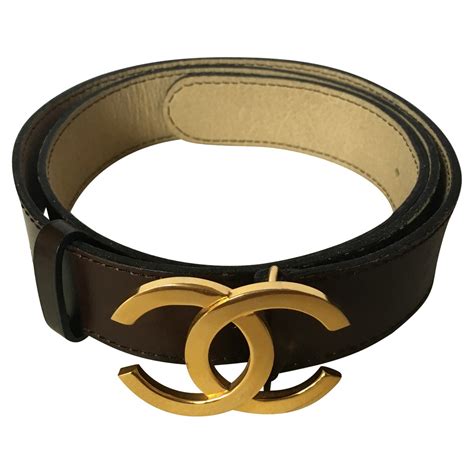 coco chanel logo belt|chanel belt original.